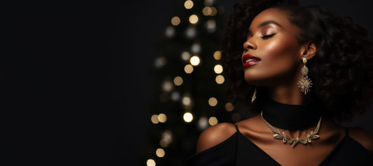 Unveiling Radiance: A Holiday Makeup Guide with Metallic Magic, Ravishing Reds, and Contouring Charm
