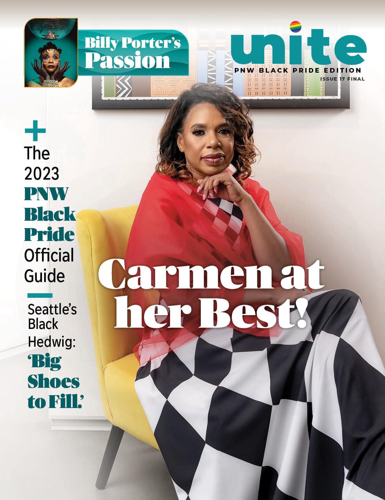 Harlequin long gown
