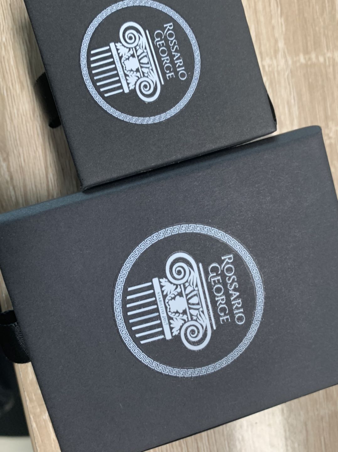 Rossario George Logo Hoop Earrings