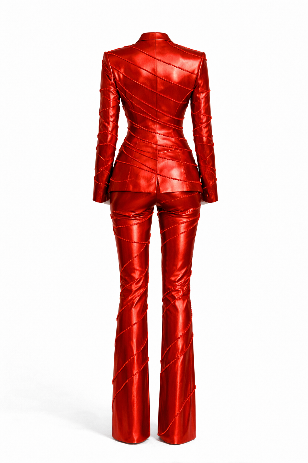 Rossario George Crimson Voltage Suit