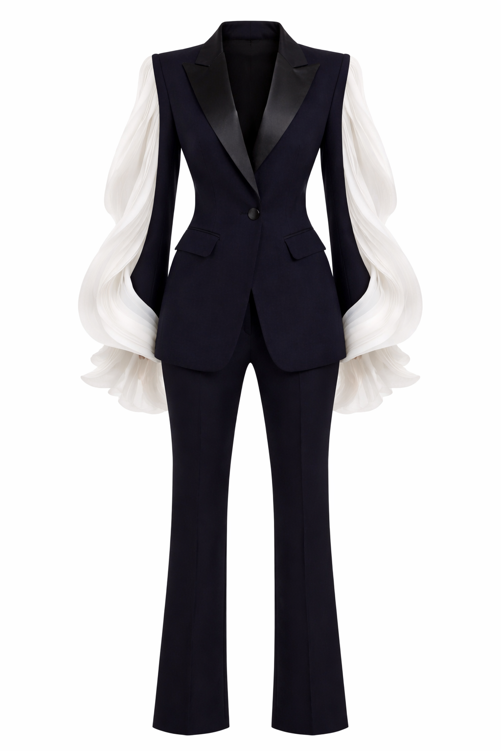 Rossario George Sheer Reverie Tailored Suit