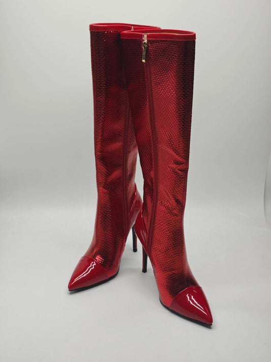 Red Stinger Boots
