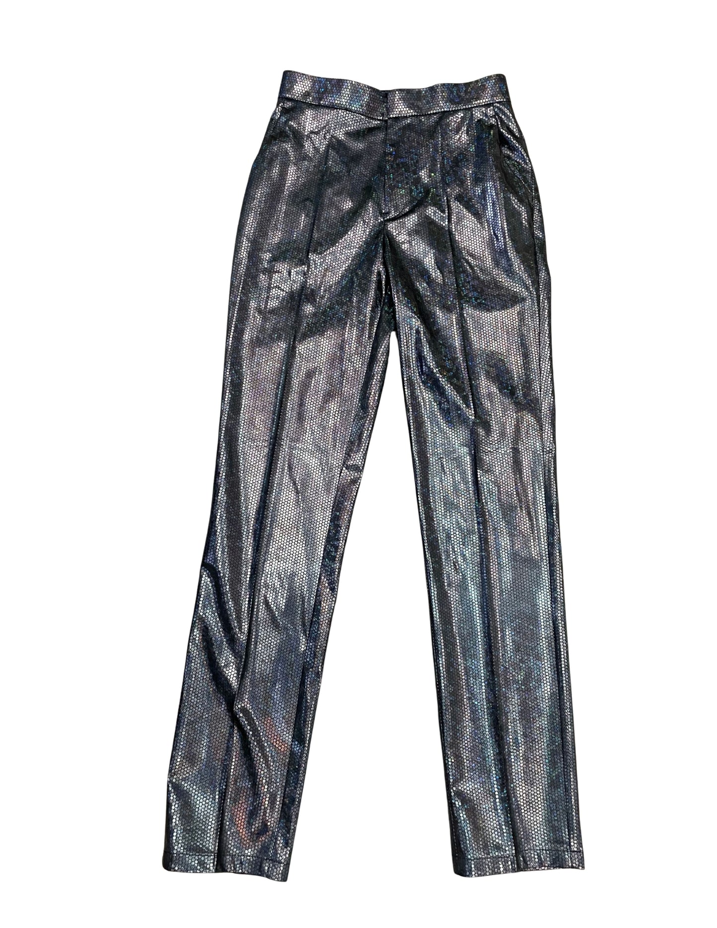 NOTTE METALLIC HONEYCOMB BLAZER AND PANT SUIT