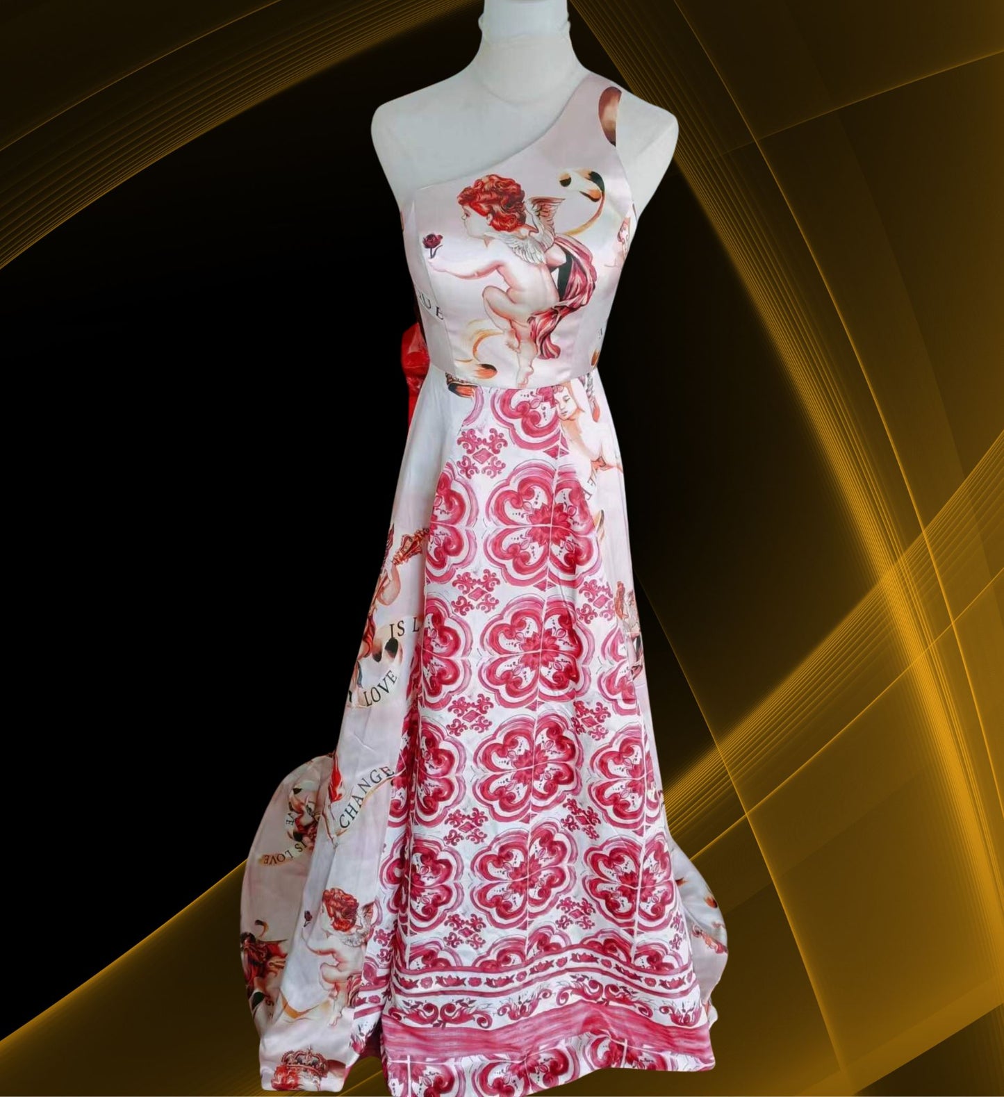 "I FIGIL DI DIO" FLOOR LENGTH GOWN