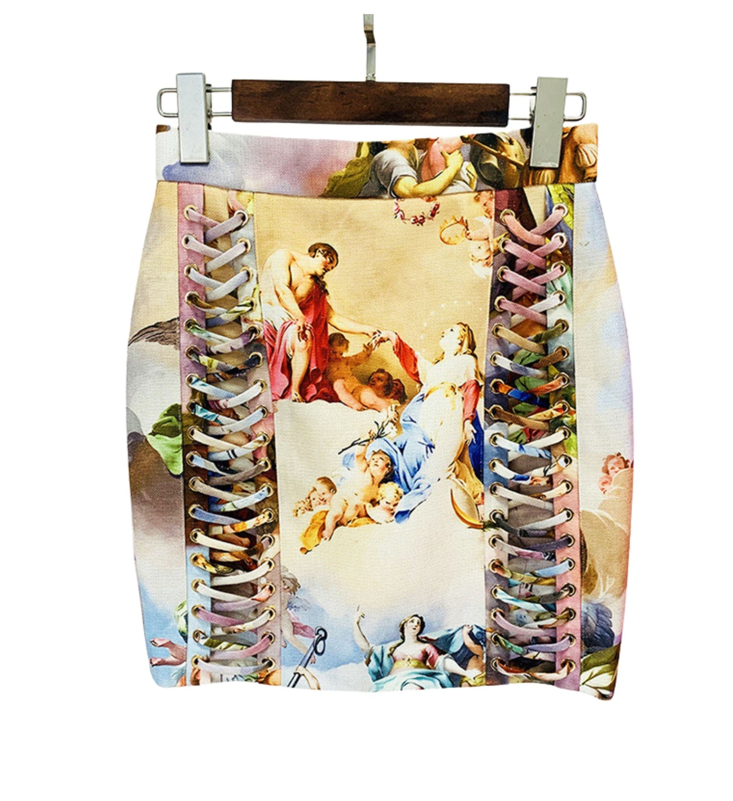 "OF THE RENAISSANCE" MINI SKIRT