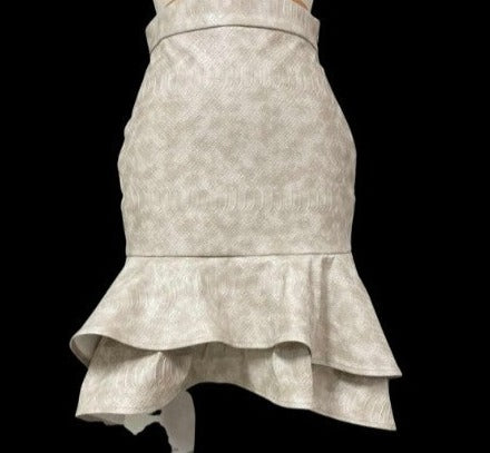 SNAKESKIN SKIRT