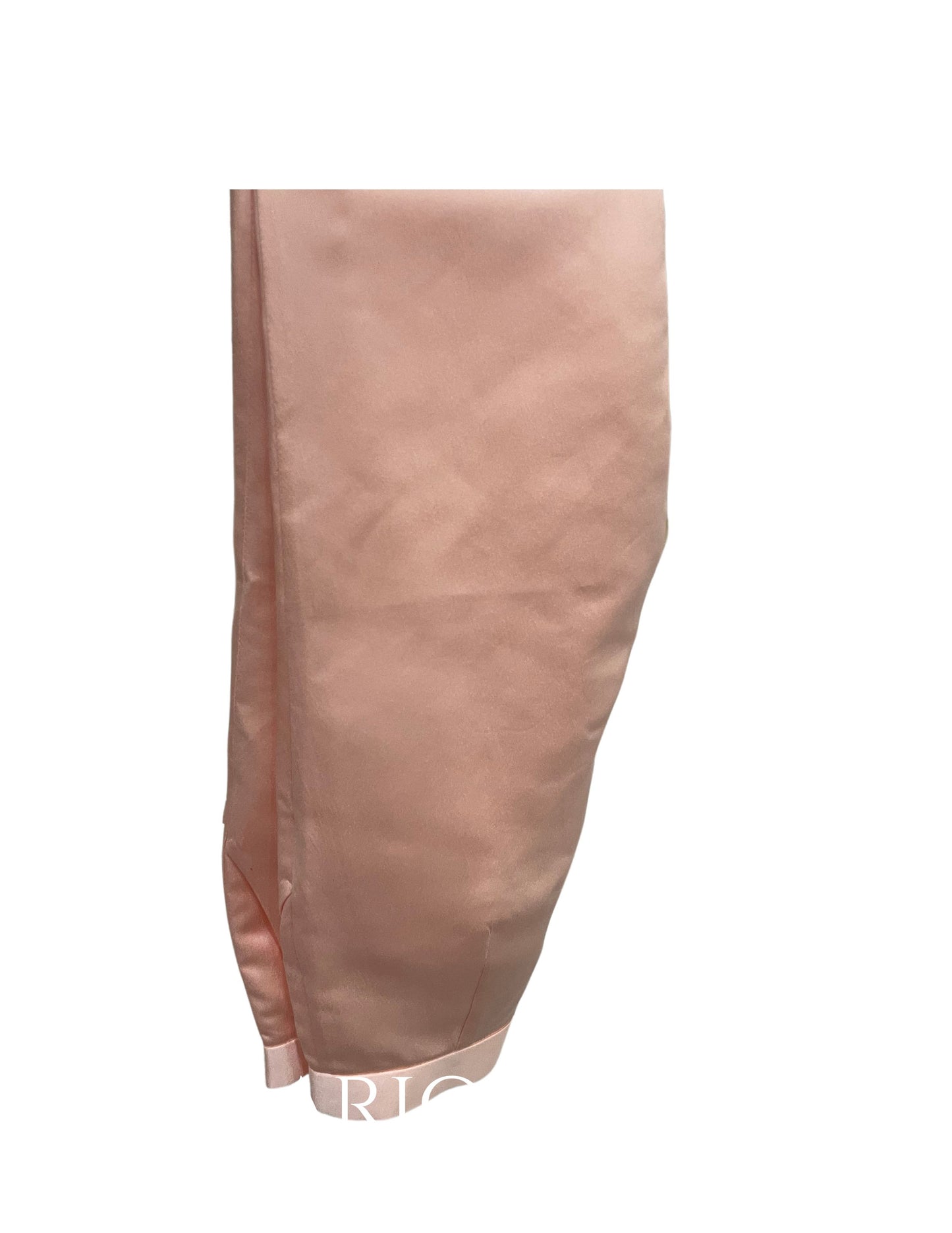 Metallic Peach 2 Piece Blazer and Pant Suit