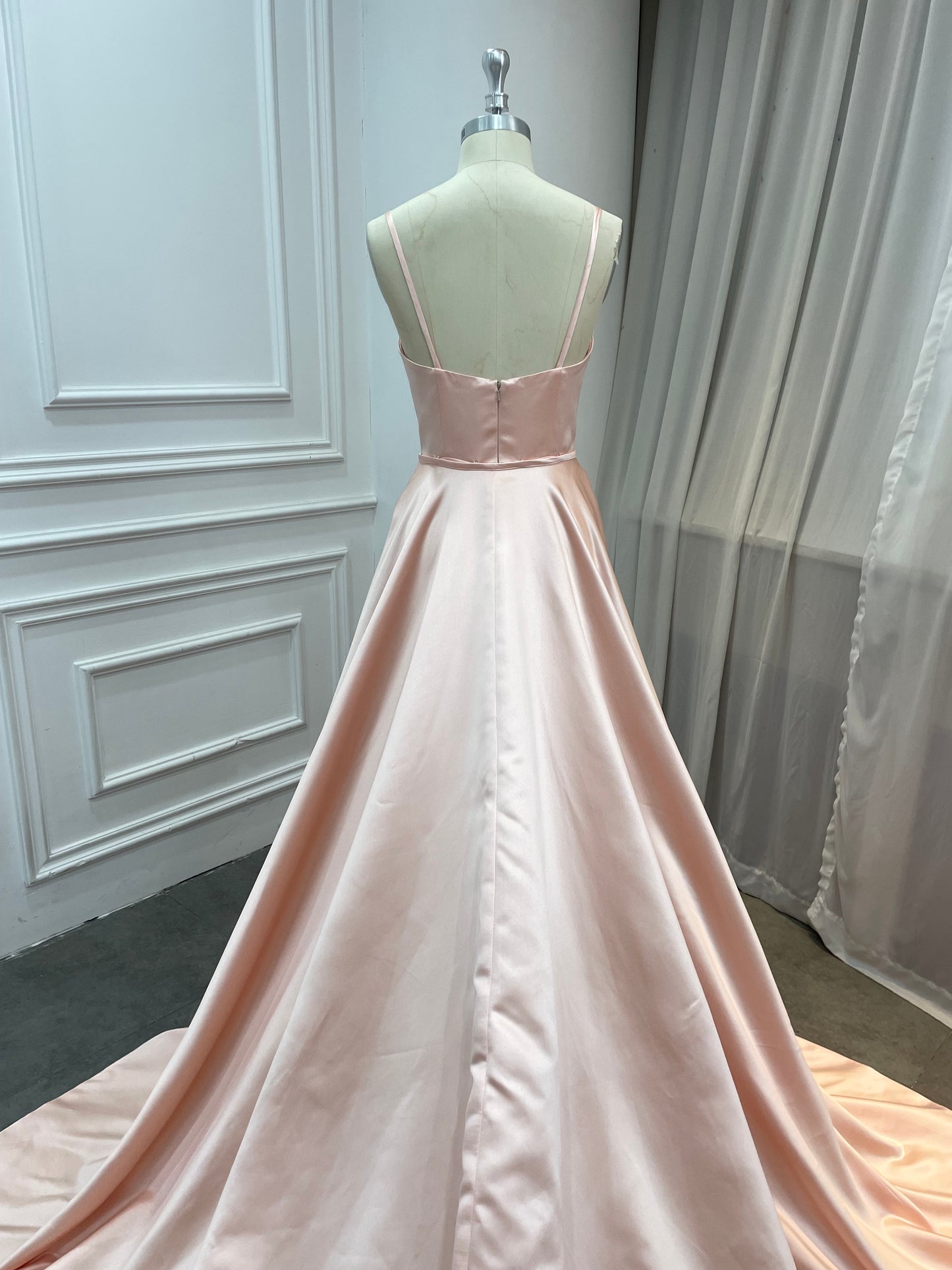 Peach Gown