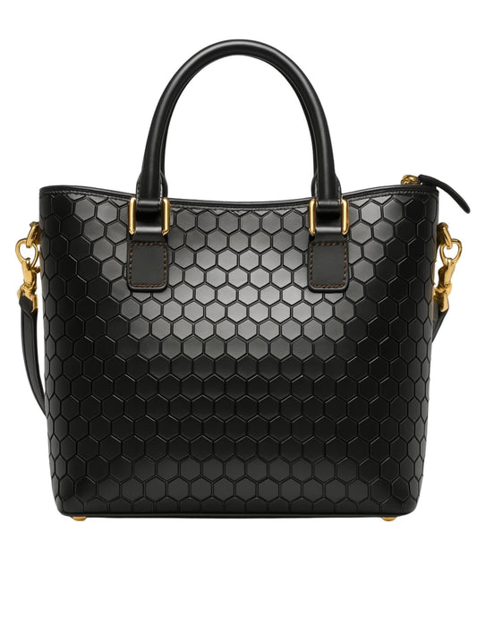 Rossario George Signature Honey Handbag - Black