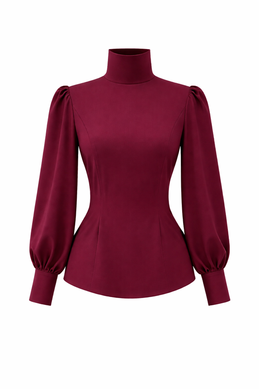 Rossario George Cabernet Statement Blouse