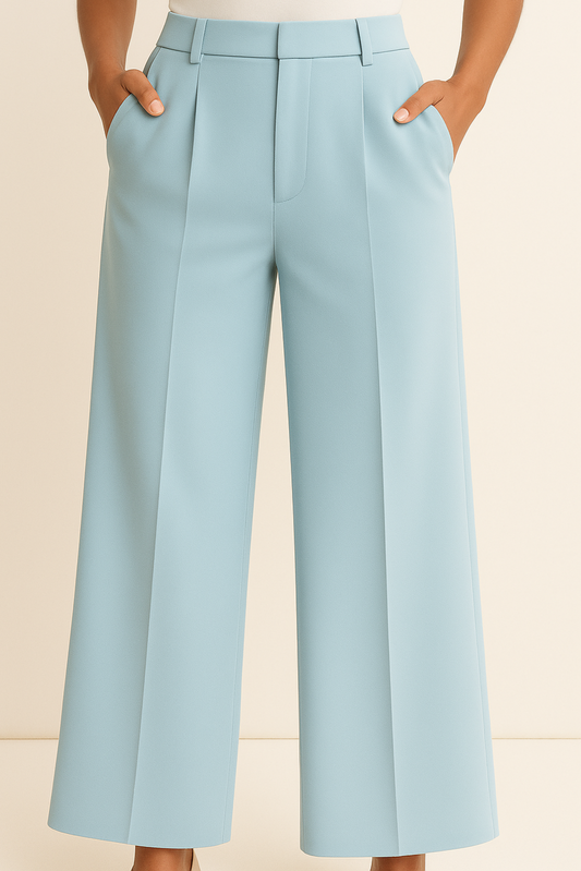 Rossario George Palazzo Pant in Blu Oceano