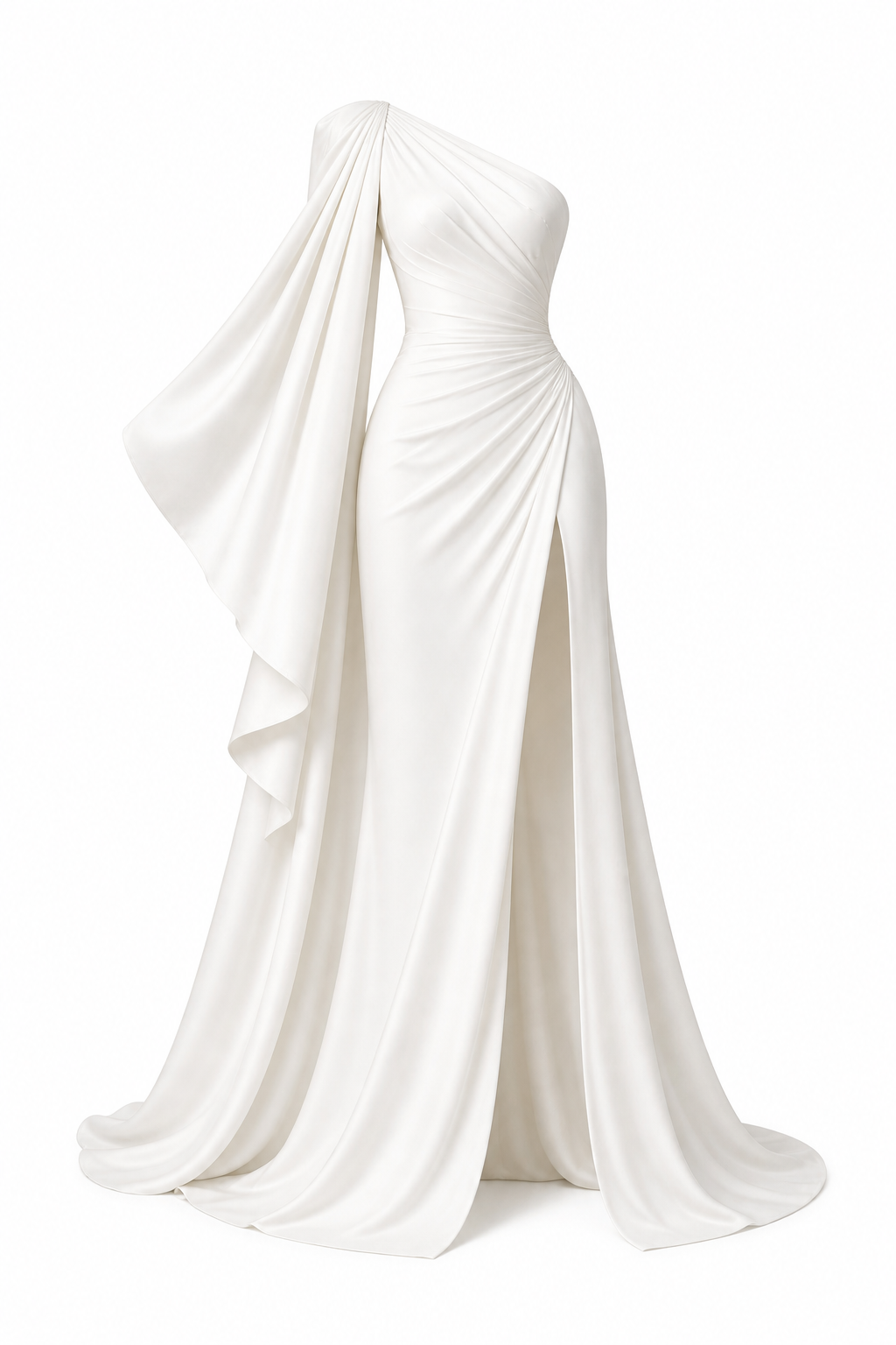 The Ethereal Cascade Gown