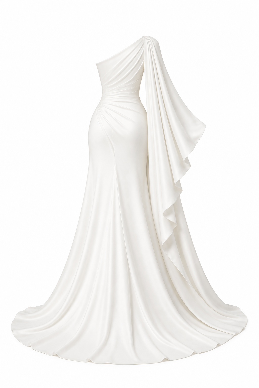 The Ethereal Cascade Gown