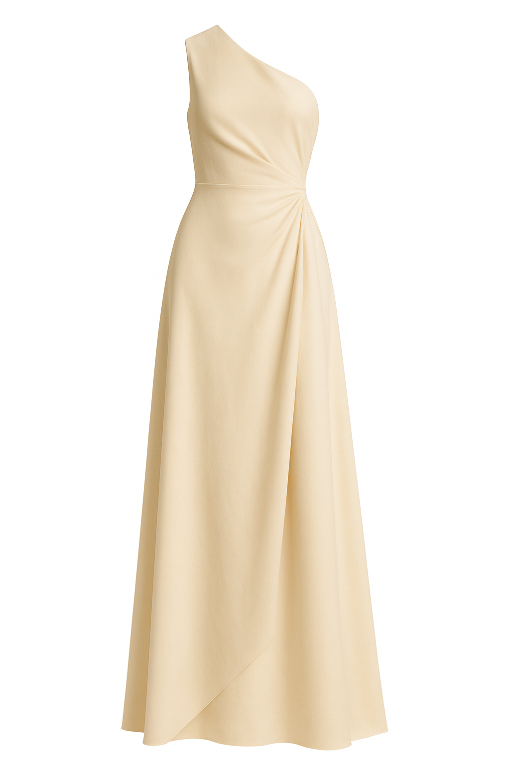 Osso One-Shoulder Irregular Cut Dress - MADE TO ORDER