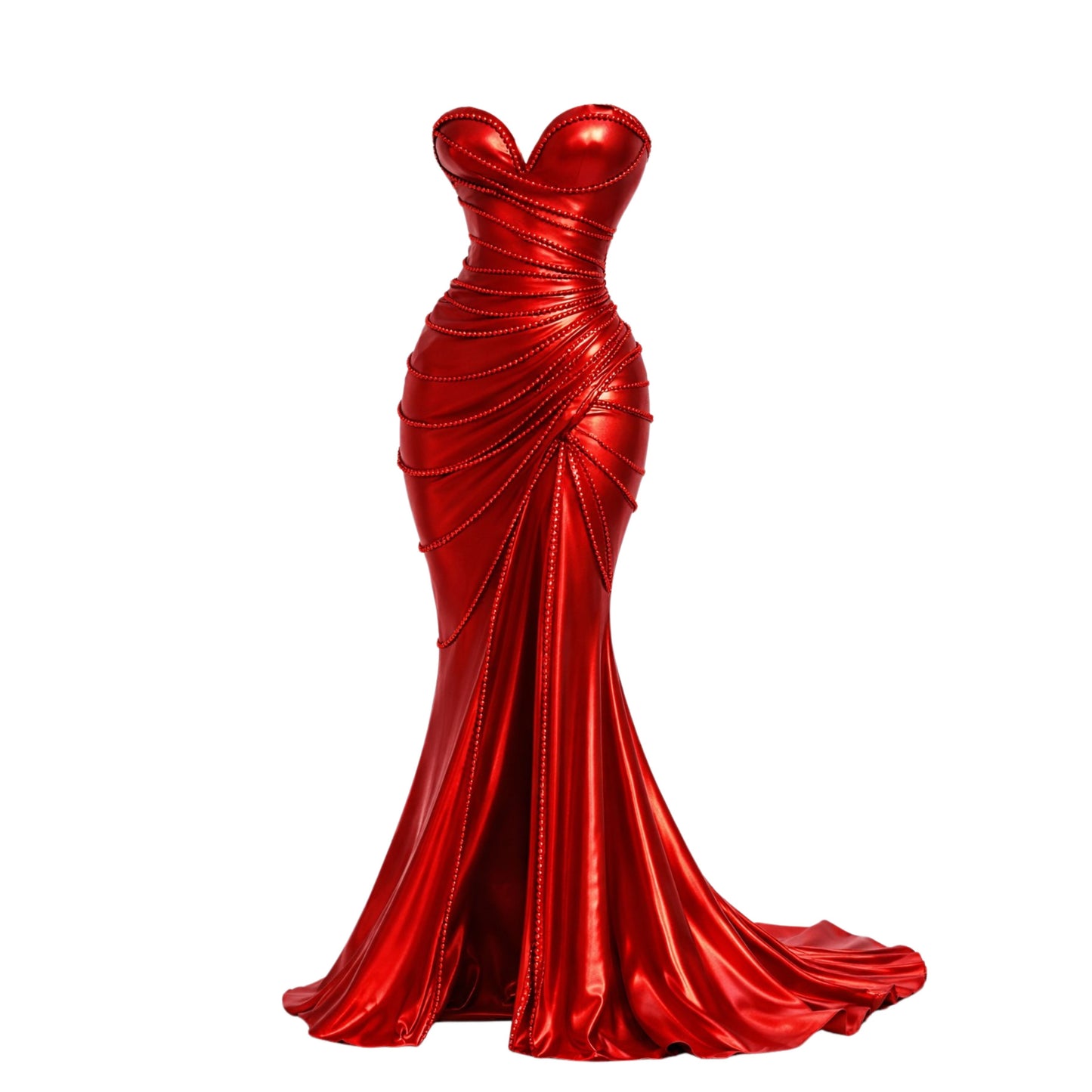 Crimson Siren Gown - Made to Order