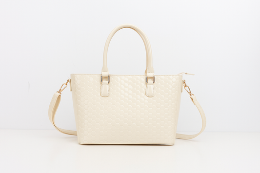 Rossario George Vegan Leather Handbag - Osso (Available December 1st - Preorder Now)