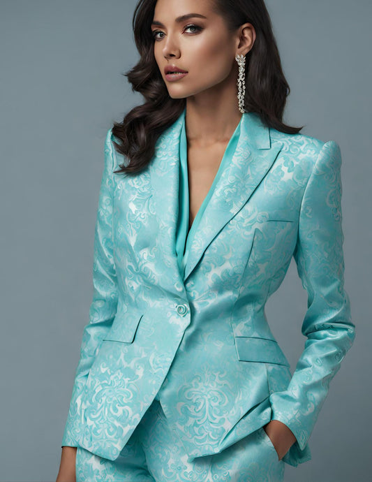 LUNA BLU TWO- PIECE SUIT - AVAILABLE FOR PREORDER