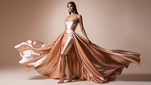 HONEY PEACH GOWN